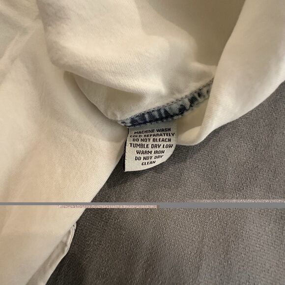 Ryan Michael Shirt Mens Large Western Pearl Snap Long Sleeve Cowboy Light Blue - Picture 5 of 7